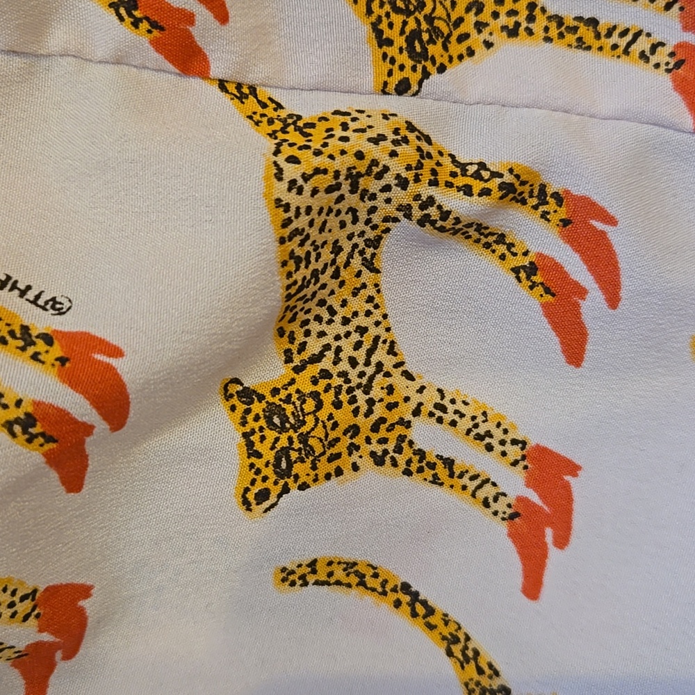 Bouffants & Broken Hearts Pink Animal Print Drawstring Shorts - Picture 7 of 7